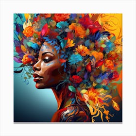 Afrofuturism 113 Canvas Print