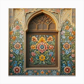 Baghdad old window Canvas Print