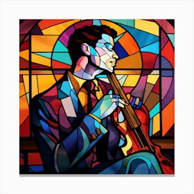 Stained Glass Art 1 Canvas Print