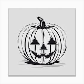 Halloween Pumpkin Canvas Print