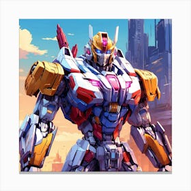 Transformers The Last Knight 1 Canvas Print