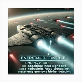 Celestial Scythe Energy Diffusion System Canvas Print