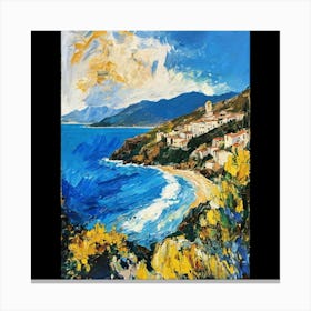 Seaside Painting Canvas Print