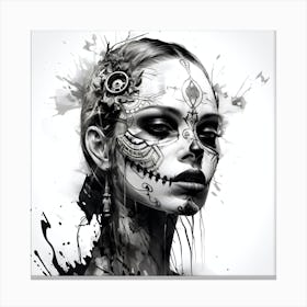 Day Of The Dead 11 Canvas Print