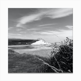 Seven Sisters Cliff in England Canvas Print