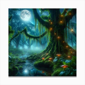 Fairy Forest 5 Canvas Print