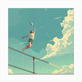 Volleyball Canvas Print