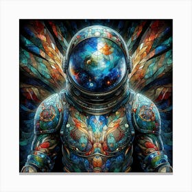 Space Man 4 Canvas Print