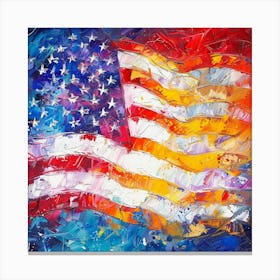 American Flag 1 Canvas Print