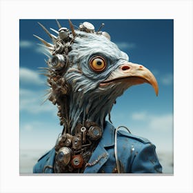 Bird Of Madness Canvas Print