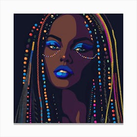 African Girl 1 Canvas Print