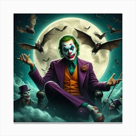 Batman Joker 10 Canvas Print