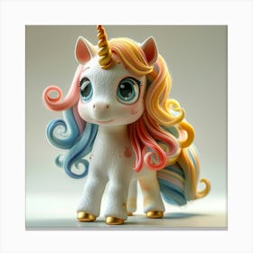 Little Unicorn 43 Canvas Print