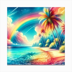 Rainbow Beach 1 Canvas Print