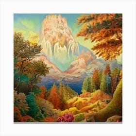 'The Mountain' Canvas Print