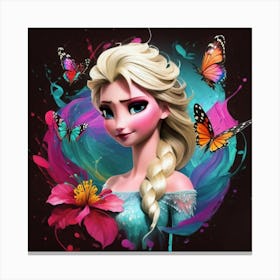 Frozen Elsa 1 Canvas Print