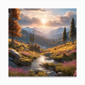 Wild Hunt 1 Canvas Print