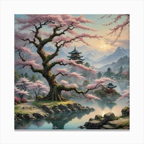 Sakura Blossom Canvas Print