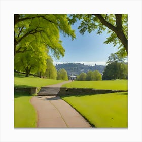 Edinburgh Park Canvas Print