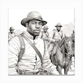 Buffalo Soldiers 1 Canvas Print