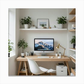 Home Office 20 Canvas Print