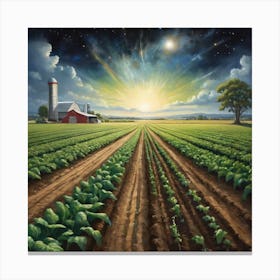 Albedobase Xl Cosmic And Agricultural 3 Canvas Print