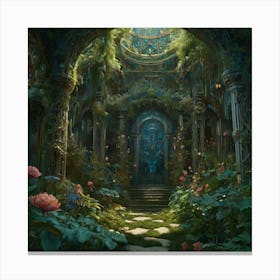 Fairytale Garden Canvas Print