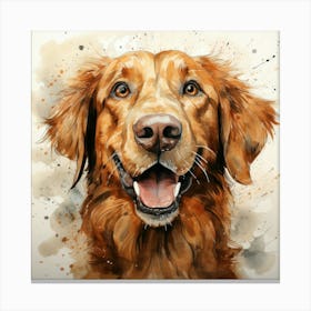 Golden Retriever 17 Canvas Print