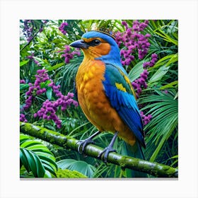 Flamingo Bird Canvas Print