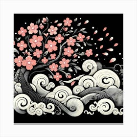 Cherry blossom tree 2 Canvas Print