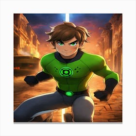 Green Lantern 1 Canvas Print