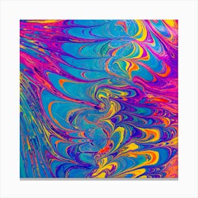 Abstract Painting Canvas Print