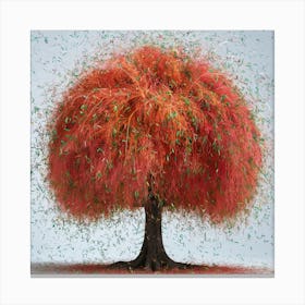 Rainbow Soul Tree (4) 2 Canvas Print