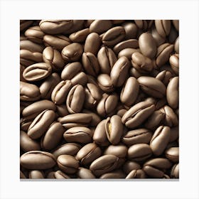 Coffee Beans 421 Canvas Print