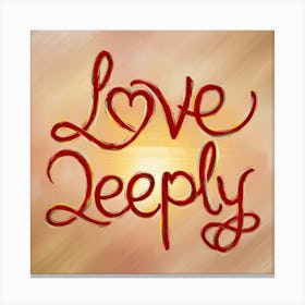 Love Jeepy Canvas Print