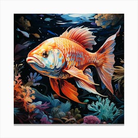 Goldfish 9 Canvas Print