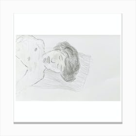 Drawing Canvas Print