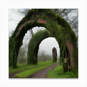 Mossy Arch 1 Canvas Print