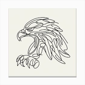 Eagle Picasso style 3 Canvas Print