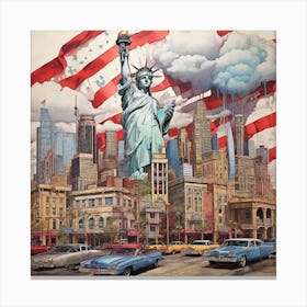 Statue Of Liberty 2 Canvas Print