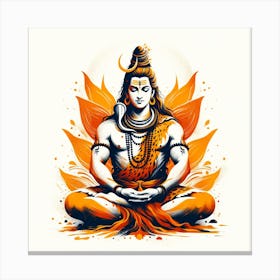 Lord Shiva 13 Canvas Print