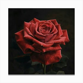 Red Rose 4 Canvas Print