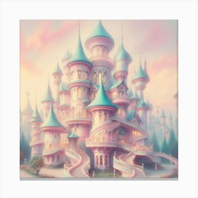 Cinderella Castle 4 Canvas Print