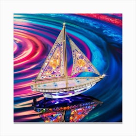 Sailor Boat Canvas Print