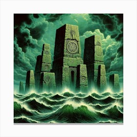 City Of The Gods 1 Canvas Print