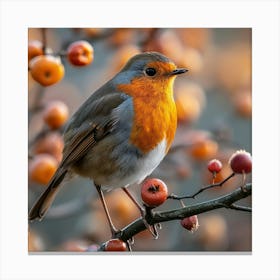 Robin 12 Canvas Print