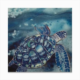 Buddha Tortoise Canvas Print