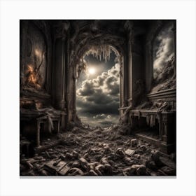 Dark Room Canvas Print