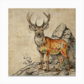 Deer! 44 Canvas Print