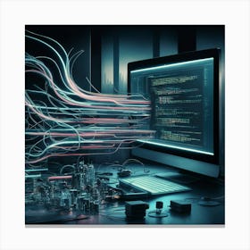 Computer Screen 1 Canvas Print